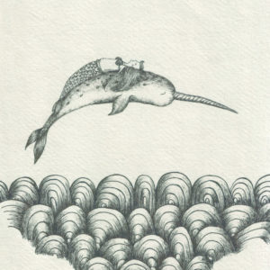 Narwhal Print - Lina Lofstrand